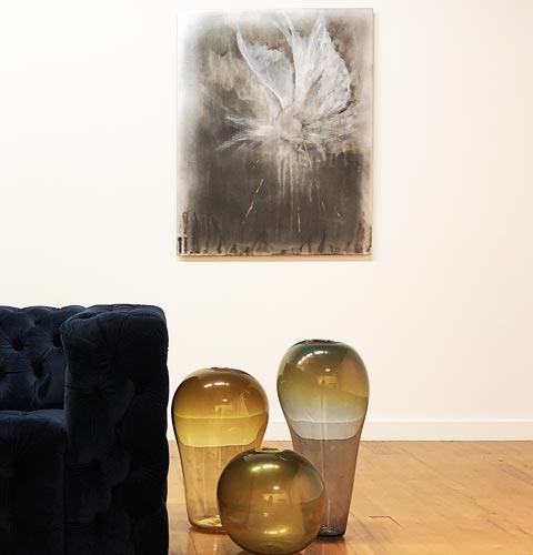 Heirloom - brings together Cruz Jimenez and Isaac Katzoff showcasing painting and glass art. On from 20 August - 14 September 2019 | Exhibition | The Grey Place