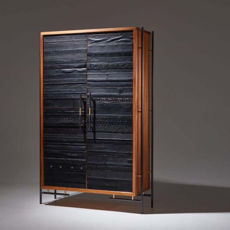 ReLEATHERED Armoire