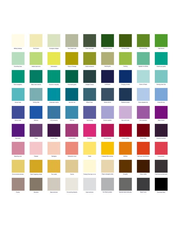 The 2021 World Colour Chart